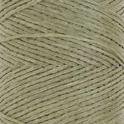 Linhasita Waxed Flat Yarn Spool for Macramé, 1.4 mm - Army Green (90) x 167 m