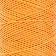 Linhasita Waxed Flat Yarn Spool for Macramé, 1.4 mm - Saffron (274) x 167 m