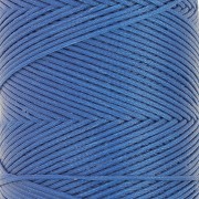 Linhasita Waxed Flat Yarn Spool for Macramé, 1.4 mm - Blue (692) x 167 m