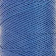 Linhasita Waxed Flat Yarn Spool for Macramé, 1.4 mm - Blue (692) x 167 m