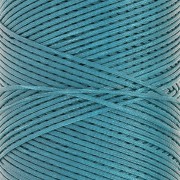 Linhasita Waxed Flat Yarn Spool for Macramé, 1.4 mm - Teal (228) x 167 m