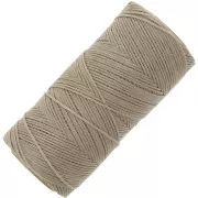1.4mm Linhasita wax thread for micro macrame - Vanilla (531) x167m