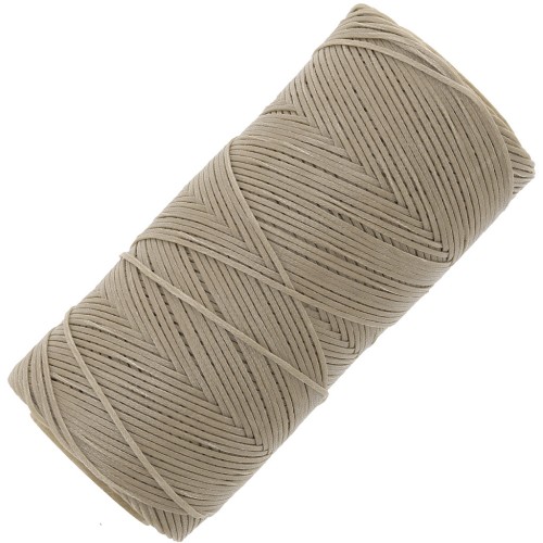 1.4mm Linhasita wax thread for micro macrame - Vanilla (531) x167m