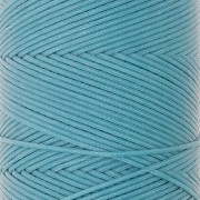 Linhasita Waxed Flat Yarn Spool for Macramé, 1.4 mm - Turquoise (229) x 167 m