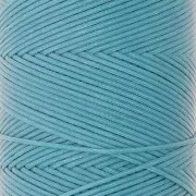 Linhasita Waxed Flat Yarn Spool for Macramé, 1.4 mm - Turquoise (229) x 167 m