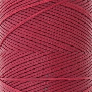 Linhasita Waxed Flat Yarn Spool for Macramé, 1.4 mm - Red (233) x 167 m