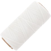 Linhasita Waxed Flat Yarn Spool for Macramé, 1.4 mm - Natural, 167 m