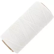 Linhasita Waxed Flat Yarn Spool for Macramé, 1.4 mm - Natural, 167 m