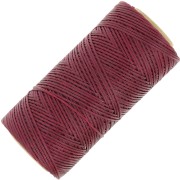 Linhasita Waxed Flat Yarn Spool for Macramé, 1.4 mm - Burgundy (60) x 167 m