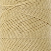 1mm Linhasita waxed thread spool for micro macramé - Chamois (315) x168m