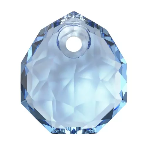 9mm PureCrystal 6436 Majestic Pendant - Reinvented Cool Blue x1