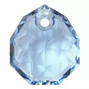 11.5mm PureCrystal 6436 Majestic Pendant - Reinvented Cool Blue  x1
