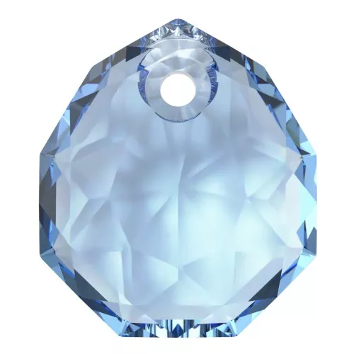 11.5mm PureCrystal 6436 Majestic Pendant - Reinvented Cool Blue x1