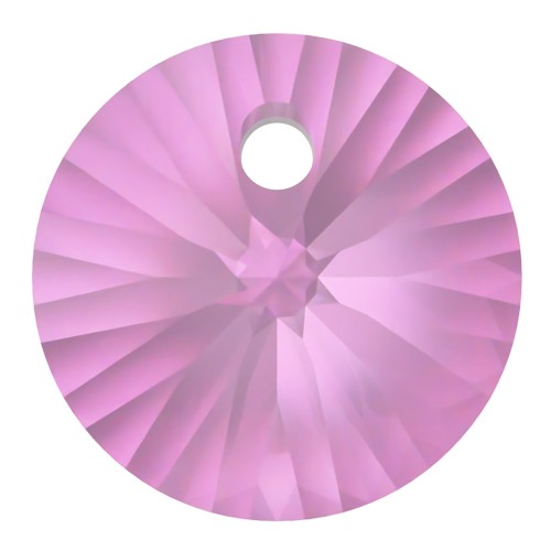 6mm Pendant PureCrystal 6428 - Dark Rose x1