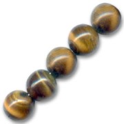 Beads Tiger's Eye  4mm x20|raw }}