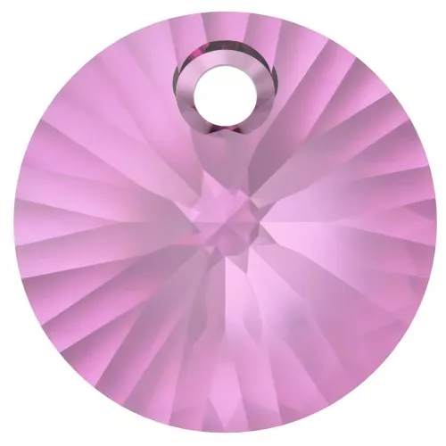 8mm Pendant PureCrystal 6428 - Dark Rose x1