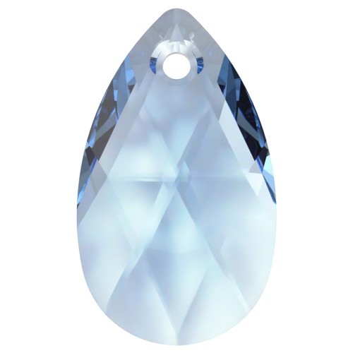 CRYSTAL BEAD RING 3 MM SPARKLED COOL BLUE