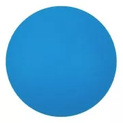 25mm Round glass cabochon by Puca® - Capri Blue Light Mat x1