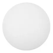 25mm Round glass cabochon by Puca® - White Light Mat x1