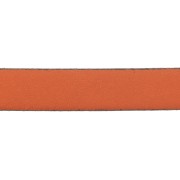 Leather lace 10mm Orange x30cm|raw }}