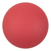 25mm Round glass cabochon by Puca® - Dark Red Light Mat x1