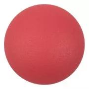 25mm Round glass cabochon by Puca® - Dark Red Light Mat x1