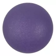 25mm Round glass cabochon by Puca® - Dark Violet Light Mat x1
