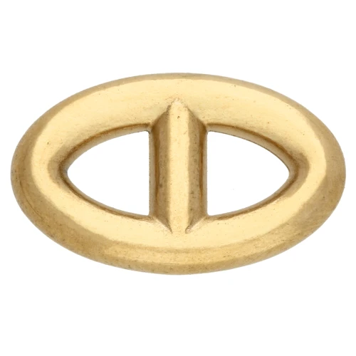 17.5x11 mm Nautical Link Spacer - Gold-Plated 304L Stainless Steel x1