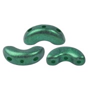 5x10mm Arcos® by Puca® - Dark Green Pearl x10g|raw }}