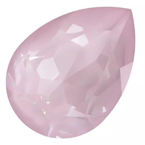 14x10mm Cabochon PureCrystal 4320 - Crystal Soft Rose Ignite x1