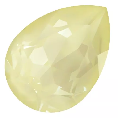 14x10mm Cabochon PureCrystal 4320 - Crystal Soft Yellow Ignite x1
