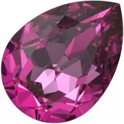 18x13mm Cabochon PureCrystal 4320 - Dark Rose x1