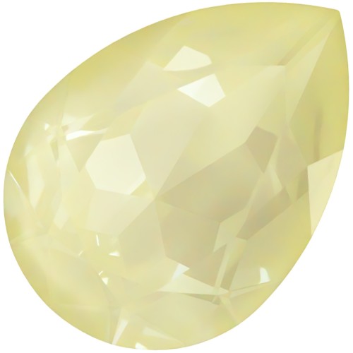 18x13mm Cabochon PureCrystal 4320 - Crystal Soft Yellow Ignite x1