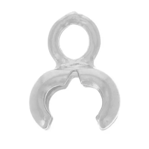 925 Sterling Silver End cap for 2mm and 3 mm ball chain x1