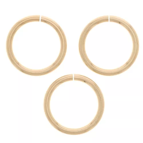 9x1mm jump rings open - Gold filled x5