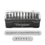 ImpressArt stamps set - 3mm Signature for steel - Alphabet Uppercase STARGAZER x33|raw }}