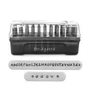 3mm Punches ImpressArt Signature for steel - Alphabet Majuscules BRIDGETTE x33