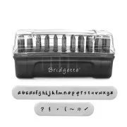 3mm ImpressArt Punches Signature for steel - Alphabet Minuscule Bridgette x33