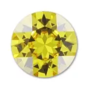 PureCrystal 1088 Round Stone 6mm Light Topaz x1