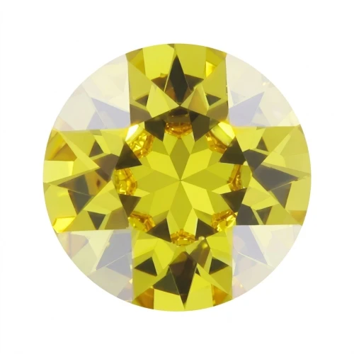 PureCrystal 1088 Round Stone 6mm Light Topaz x1