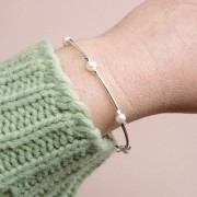 Sterling silver Tubes 19x1,5mm x5