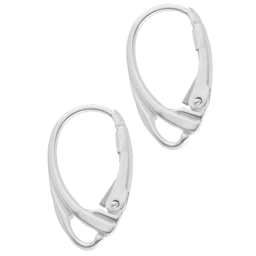 Dormeuses 18 mm - 925 Sterling Silver x2