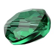 8mm Thin Round  PureCrystal 5034 Round - Majestic Green x1