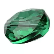 8mm Thin Round  PureCrystal 5034 Round - Majestic Green x1
