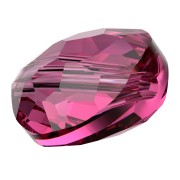 8mm Thin Round  PureCrystal 5034 Round - Fuchsia x1