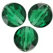 Majestic Green - 6mm Round beads - Thin Round PureCrystal 5034 - Majestic Green x6 6mm Round beads - Thin Round PureCrystal 5034 - Majestic Green x6