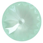 12mm Cabochon PureCrystal 1122 Rivoli - Crystal Soft Mint Ignite x1
