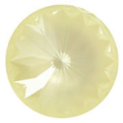 12mm Cabochon PureCrystal 1122 Rivoli - Crystal Soft Yellow Ignite x1