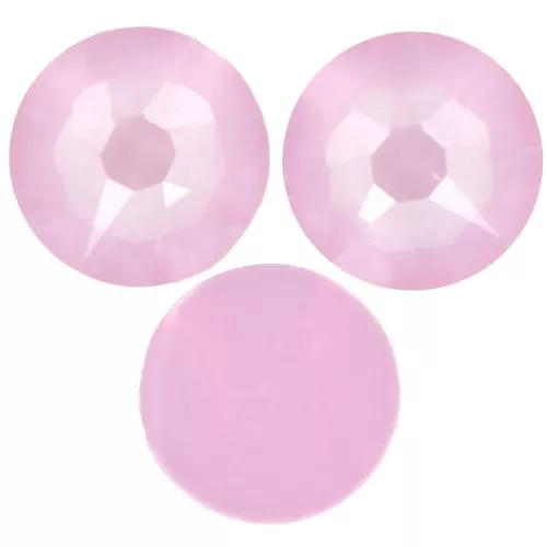 4mm PureCrystal stick-on rhinestones - Crystal Soft Rose Ignite x36