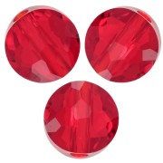 6mm Round beads - Thin Round  PureCrystal 5034 - Light Siam x6|raw }}